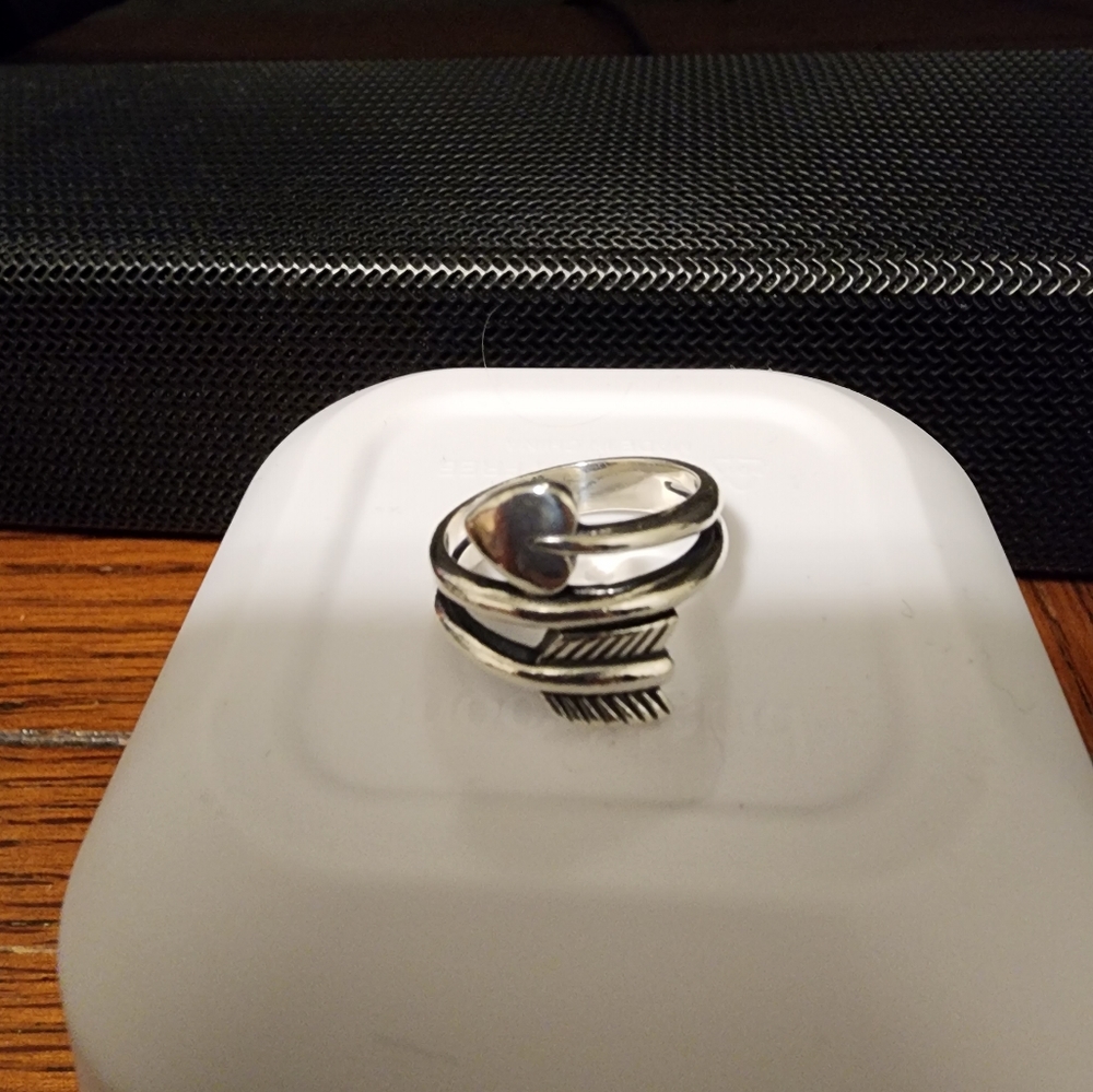 James Avery Arrow & Heart Ring